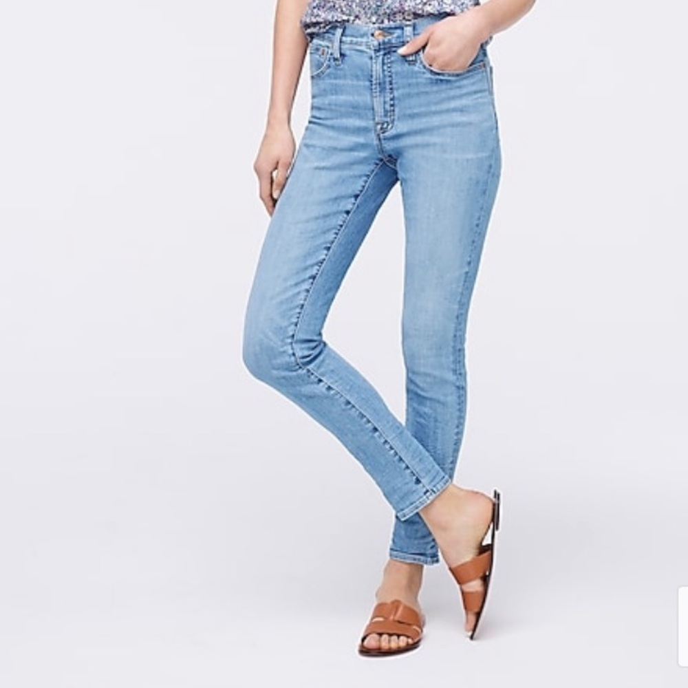 9” High-rise Toothpick Jean